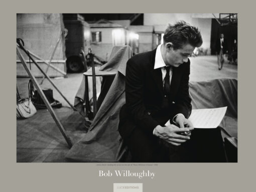Revised Bob Willoughby James Dean poster