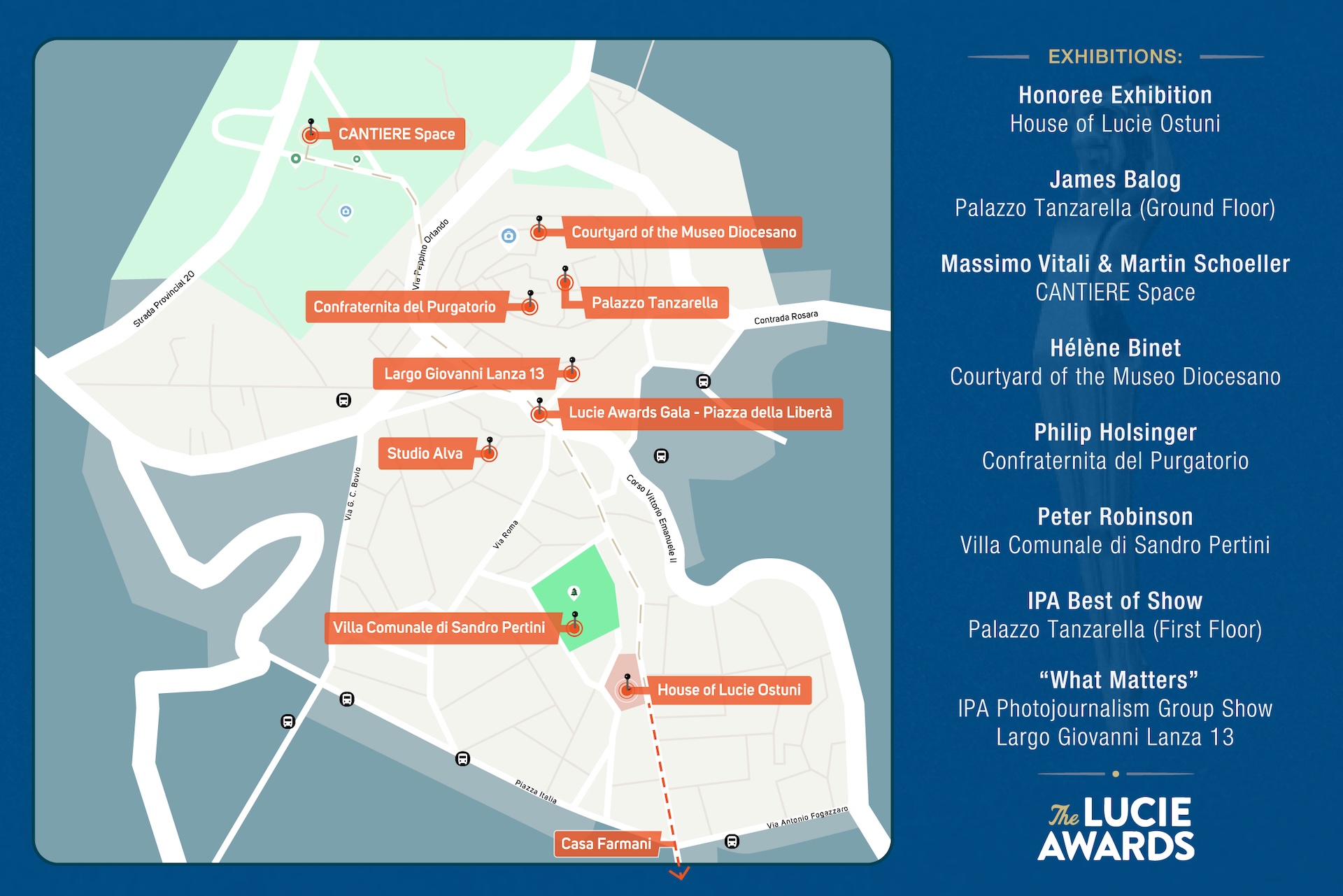 map of events